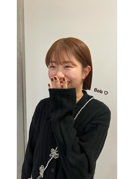 ガーランド (Garland) 切りっぱなしボブ/顔周りレイヤー/前髪/原宿神宮前