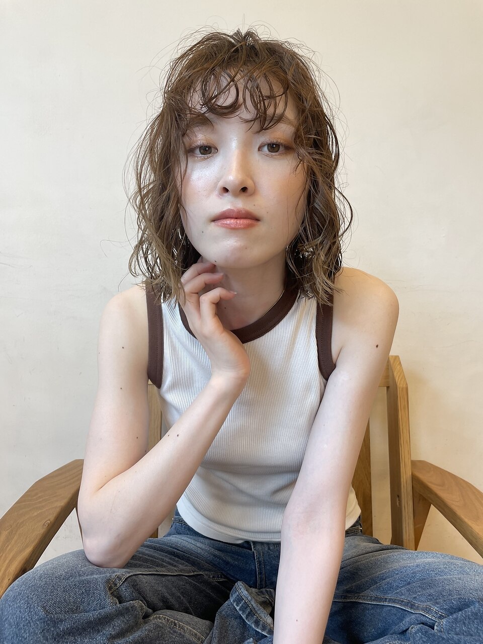 【人気No1】似合わせカット+カラー＋Aujuaトリートメント \20,000→\9,900