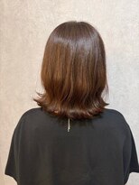 ウィスプ 赤羽店(wisp)&nbsp;大人女子の外ハネくびれヘア 秋の艶カラー 美肌カラー#2