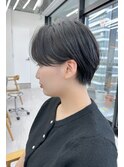 マッシュショート/大人ボブ/簡単スタイリング/くせ毛カット