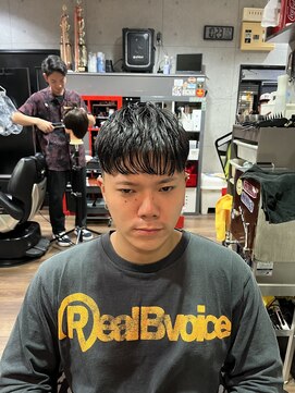 グロウヘアワークス(grow hair works) クロップ×スキンフェード