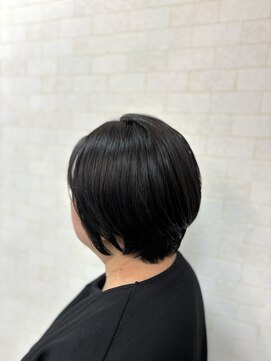 ルミエールイリゼ 城陽店(Lumiere Irisee) ショートスタイルでチェスナットブラウン