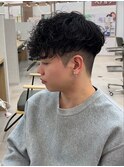 スペインカール/刈り上げ/メンズパーマ