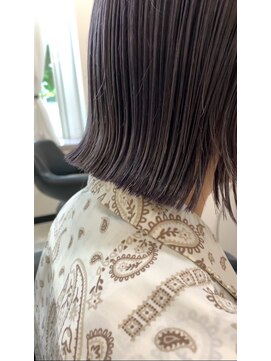 ドクターズサロン レラパール 大人ぱっつんボブ/耳掛け/愛されシンプル/技ありカット/小顔ヘア