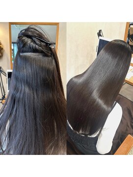 ルナバイルヴェール(LUNA by LeVert) 毎朝がとにかく楽になる　半永久縮毛矯正