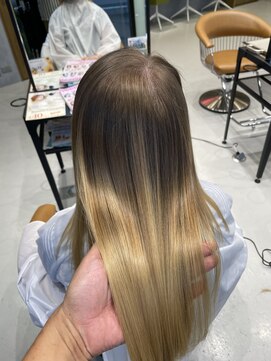 フォルテ 掛川店 メルティカラー   フェミニンロング   似合わせカット