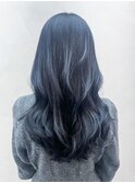ロング美髪韓国ヘアおくれ毛顔周りレイヤー_ba543691