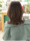 ★チェリーブラウン小顔韓国風巻き小顔クラゲヘアー20代30代★1