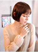 ■キレイめカジュアル艶感うる艶髪前下がりボブM.SLASH元町21-1
