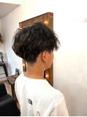 メンズカット/中学生カット/アイロンスタイリング