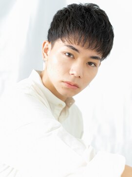 モッズヘア メン 新所沢店(mod's hair men) 20代30代ダークアッシュ爽やかフェザーマッシュd新所沢