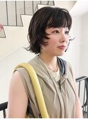 レイヤーボブパーマ