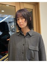 ヴィル(VILLE) ボブ ウルフ フェイスレイヤー デザインカラー