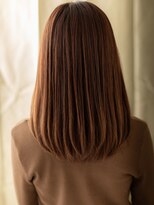 カバーヘア ブリス 川口(COVER HAIR bliss)&nbsp;美髪エアーストレート前下がりレイヤーロングA3川口20代30代40代