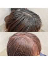 アビアン 打出店(avien) 明るい白髪染め白髪ぼかし