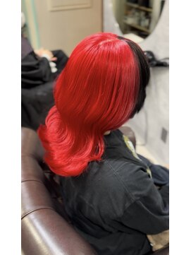 グラッジ 池袋(GLADGE) 原色カラー×レッド