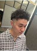 ツイストスパイキーショート