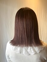 ココカラヘアー ニコ(cococara hair nico)&nbsp;ブリーチ/ピンク/暖色/髪質改善/トリートメント/タッセルボブ