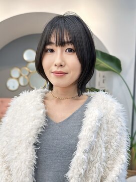 サンド 大阪梅田(sand) ココアベージュ/オリーブグレー/小顔