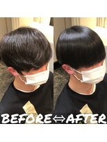 エノア 青山(ENORE) メンズ縮毛矯正/曲がる縮毛矯正/メンズ髪質改善/メンズカット