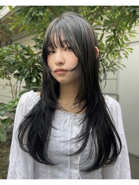 パーク(PAAQ) セミロング/ハッシュカット/レイヤーカット/顔周りカット