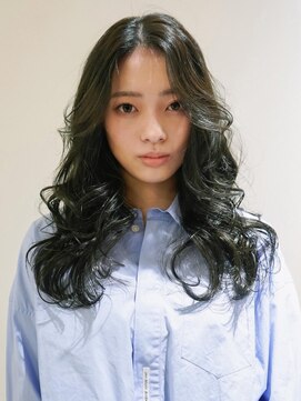 ニール シトロン 名古屋 伏見 丸の内(NEELU citron) 【NEELU_ging】セミドライパーマ×オリーブグレージュ