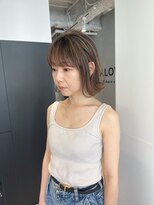 ジービージー(GBG) くびれショートボブ40代50代グレイカラー白髪染め白髪ぼかし