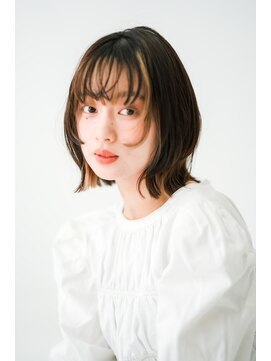 レリーバース 豊中桃山台店(Rely birth) 顔周りが可愛いくびれボブ【桃山台/南千里/服部緑地】