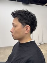 パーク(PARK)&nbsp;メンズ刈り上げなしアップバングアクティブショート