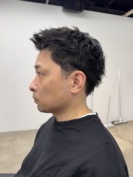 パーク(PARK) メンズ刈り上げなしアップバングアクティブショート