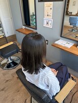 レアレア ヘアアンドライフ(LeaLea)&nbsp;ワンホンレイヤー/ミルクティーブロンド/ダークブルー/伊丹