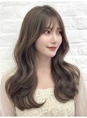 ハイライトバレイヤージュダブルカラーケアブリーチ20代30代