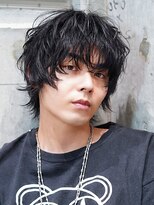 ライラ(Lyla)&nbsp;無造作色気黒髪シャドウウルフ