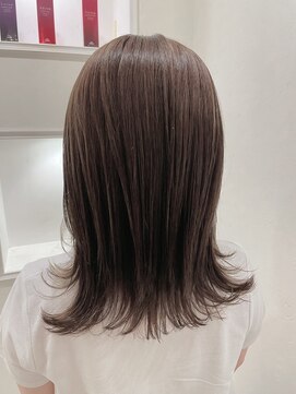 ヘアースペースブルーム リアン 岡町店(HAIR SPACE BLOOM Lien) 【岡町/インナーカラー】シアーベージュ