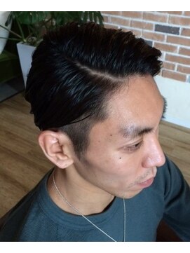 ハイジ(hairsalon Hyge) さっぱり刈り上げ２ブロック