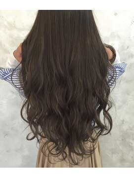 ニコ(nico...) イルミナカラー#ワイドバング#くびれミディ#モーブカラー