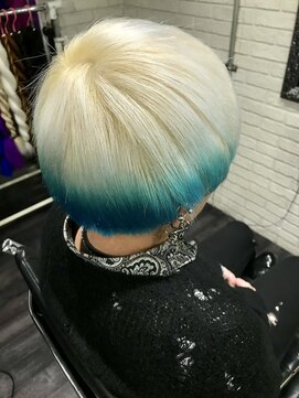 ミミック (mimic) TRICKstyle！白金ターコイズグラデーションカラー