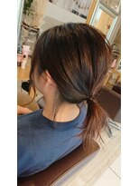 ウィービーパセリ atre川越店(WE BE PARSLEY) ポニーテールに似合うハイライトカラー♪【担当 木村沙織】