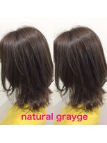 ヘアーメイク トレコローリ(hair make trecolori)&nbsp;【trecolori 津田沼】ナチュラルグレージュ