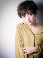 モッズヘア 上尾西口店(mod's hair) *mod's上尾*グラマラスな黒髪モードなセンシュアルショートx