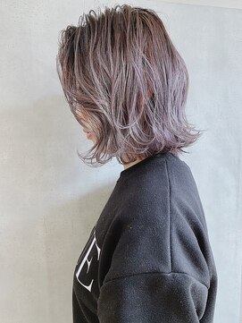 アンダーバーホワイト 大阪上本町店(_WHITE) レイヤーマッシュボブ