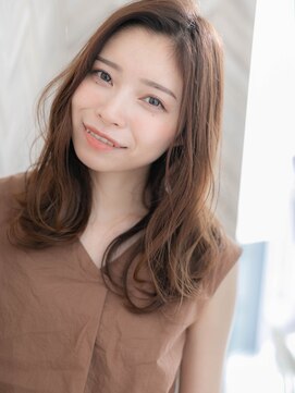 ローマ ギンザ(ROMA Ginza) 【ROMA】秋冬トレンド/かきあげ風バング/大人無造作パーマ