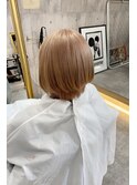 【MIRAC町田店河原崎】ブロンドベージュショートレイヤー