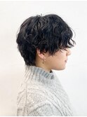 似合わせカットフェミニンロングくびレイヤーメルティカラー