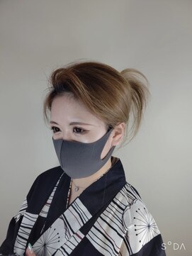 ウィット アンド ラファム Wit &La Famme コロナ過仕様の夜会巻き