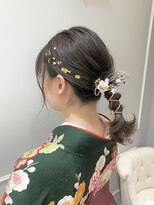 袴着付け×ローポニー