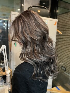 ラフ(LAFF) #黒髪#ボブルフ#ネビージュ#小顔#ワンレン