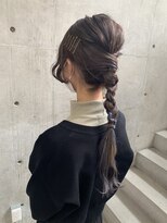 ヘアー アイス 御器所本店(HAIR ICI) デザインカラー×ロング