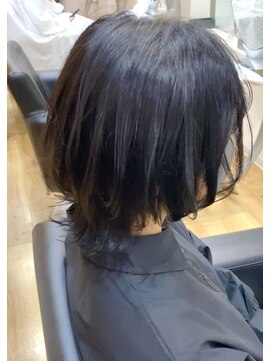 アネックスジャパン ゆめタウン高松店(ANNEX JAPAN) ショートウルフカット/ブルーアッシュ