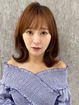 ルームバイシー 新宿(Loom. by Sea) 韓国風前髪×ショコラアッシュ【髪質改善/新宿/ふんわりカール】